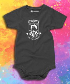 Burtons School of Forensics Baby Onesie