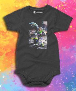 Buzz Lightyear Moon Landing Baby Onesie