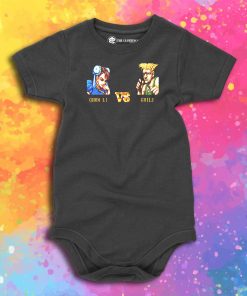 CHUNLI VS GUILE FIGHT Baby Onesie