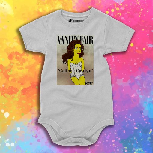 Caitlyn Jenner Simpsons Baby Onesie