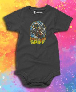 Calvin The Spiffy Spaceman Baby Onesie