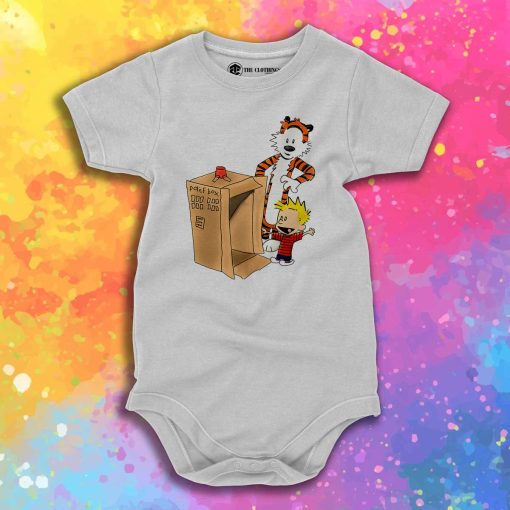 Calvin is new ride Baby Onesie