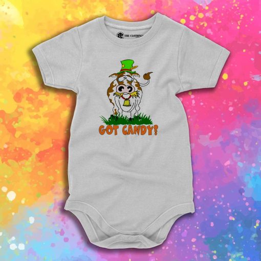 Candy Cow Baby Onesie