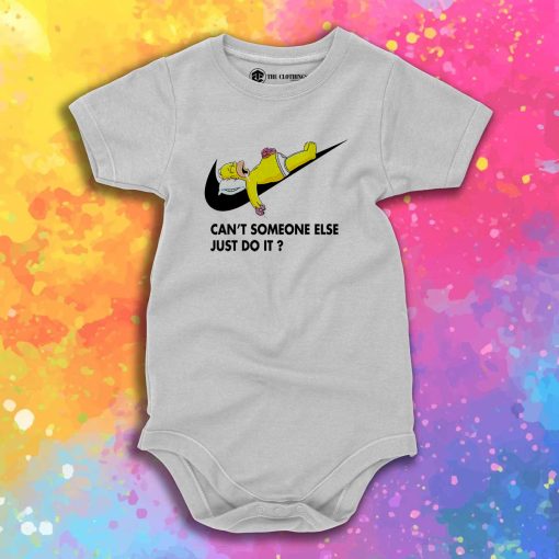 Cant Someone Else Just Do It Simpsons Baby Onesie