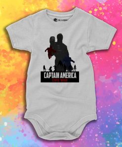 Captain America Civil War Baby Onesie