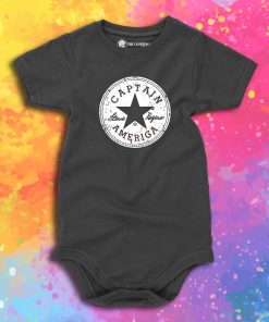 Captain Steve Rogers Authentic Vintage Baby Onesie