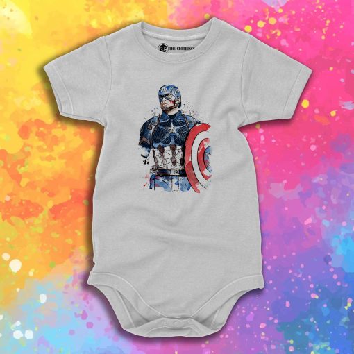 Captain Watercolor Baby Onesie