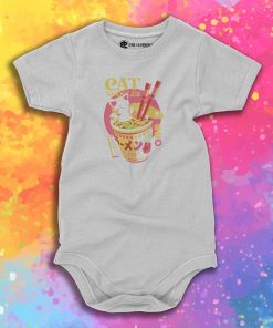 Cat Noodles Baby Onesie