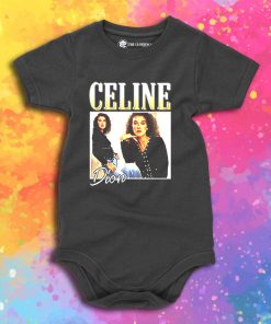 Celine Dion Casual Vintage Baby Onesie