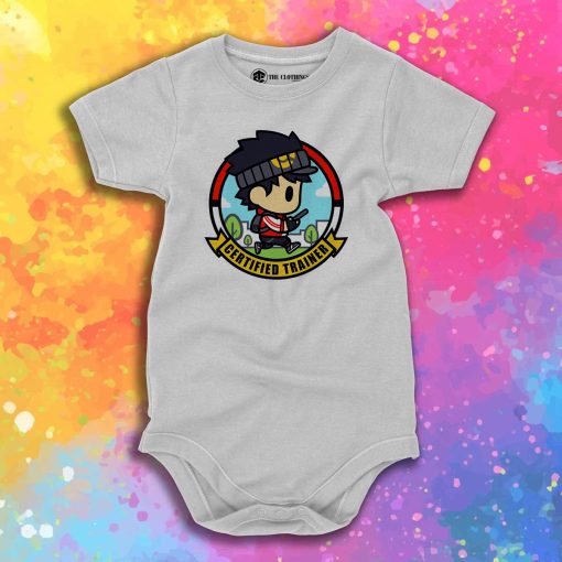 Certified Trainer Boy Baby Onesie