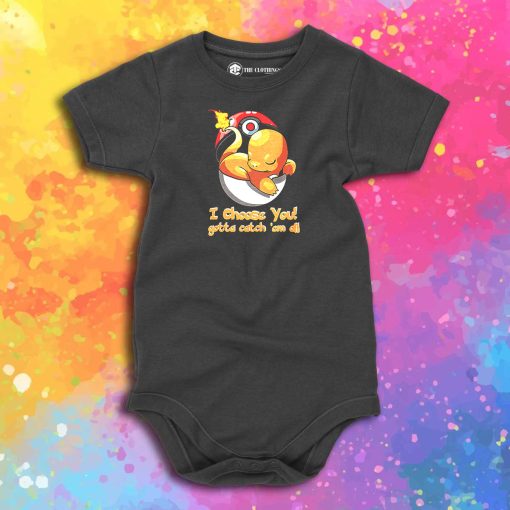 Charmander Pokeball Baby Onesie