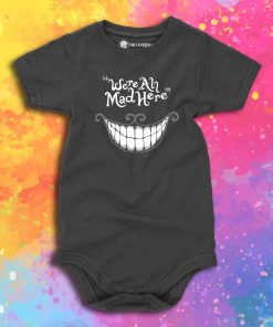 Cheshire Cat Smile Baby Onesie