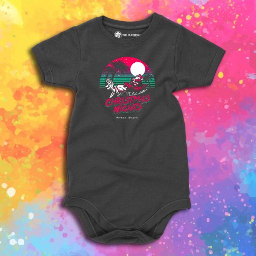 Christmas Nights Baby Onesie