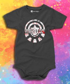 Civil War Choose Your Side Baby Onesie