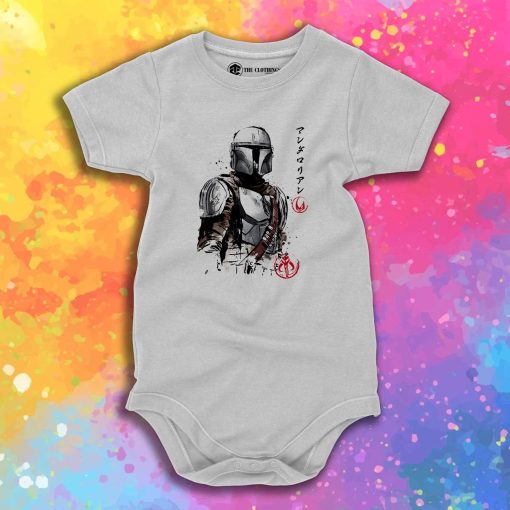 Clan of two The Mandalorian Baby Onesie