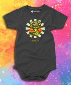 Cobra Kai Karate Kid Retro Japanese Baby Onesie