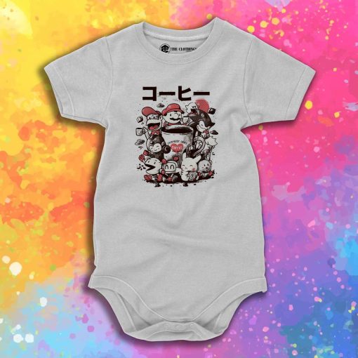 Coffee Games Baby Onesie