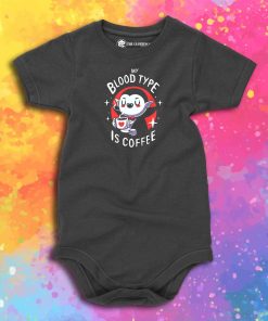 Coffee vampire Baby Onesie