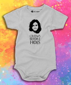 Crows Before Hoes Damen Baby Onesie