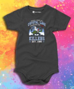 Crystal Lake Killers Baby Onesie