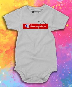 Cute Champion Peanuts Baby Onesie