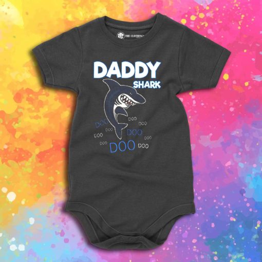 DADDY SHARK DOO DOO Baby Onesie