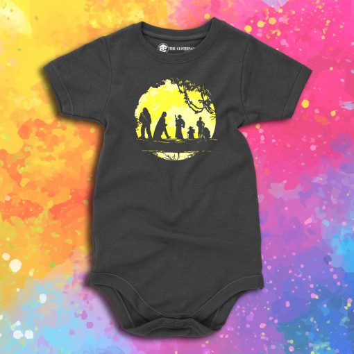 Darkside No Worries Baby Onesie