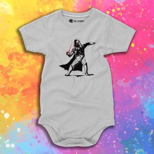 Darth Banksy Baby Onesie