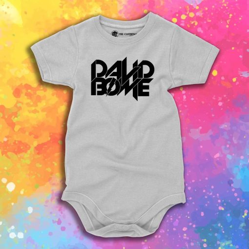 David Bowie Baby Onesie