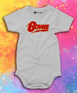 David Bowie Logo Baby Onesie