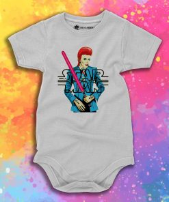 David Bowie Starman Baby Onesie