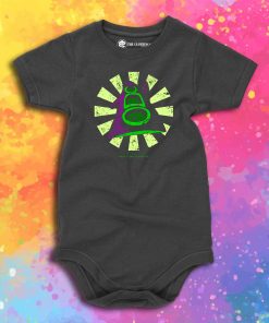 Day Of The Tentacle Retro Japanese Baby Onesie