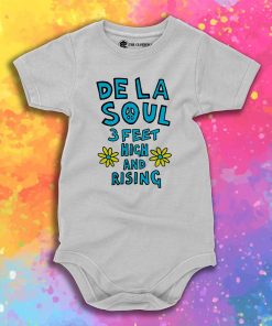 De La Soul 3 Feet High And Rising Baby Onesie