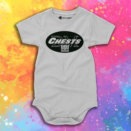 Death Mountain Chests Baby Onesie