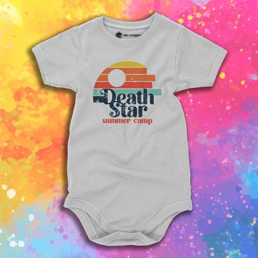 Death Star Summer Camp Baby Onesie