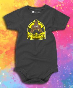 Dhalsims fitness center Baby Onesie