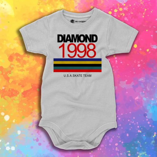 Diamond 1998 USA Skate Baby Onesie