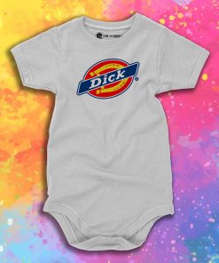 Dick Dickies Parody Baby Onesie