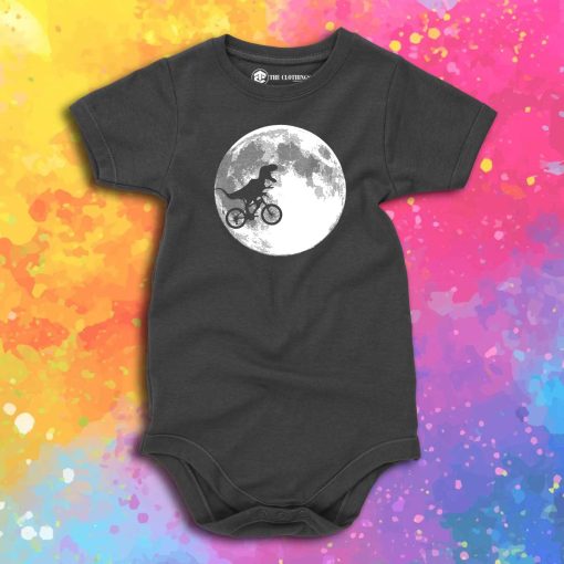 Dinosaur Bike and MOON Baby Onesie