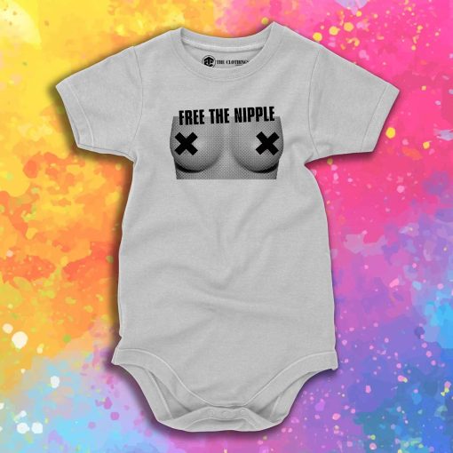 Free The Nipple Comedy Drama Baby Onesie