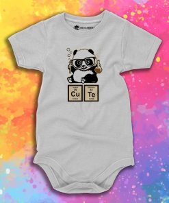 Funny Chemistry Panda Baby Onesie