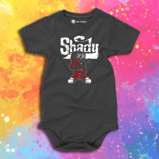 Funny Shady Deadpool Baby Onesie