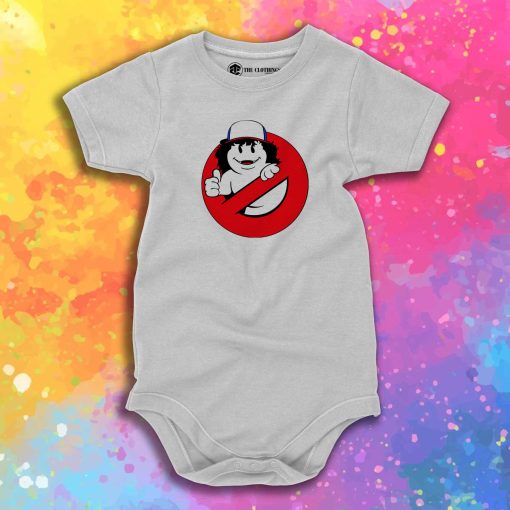 Ghostbuster Dustin Stranger Things Baby Onesie