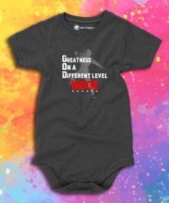 Greatness On A Different Level Mode Baby Onesie