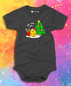 Gudetama Christmas Baby Onesie