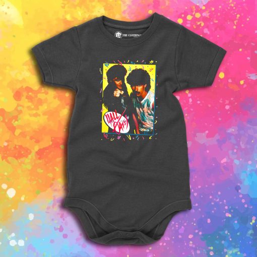 Hall And Oates 80s Retro Classic Baby Onesie