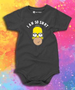 I Am So Smart Simpsons Baby Onesie