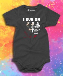 I Run On Harry Potter And Chick Fil A Baby Onesie