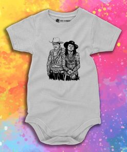 John Wayne And Lil Wayne Baby Onesie