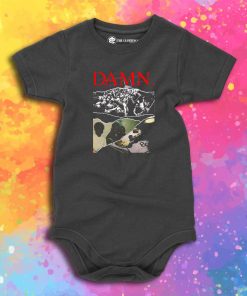 Kendrick Lamar Album Collage Baby Onesie